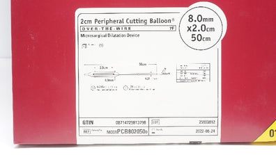 Boston Scientific M001PCB8020500 Microsurgical Device 8.0mm x 2.0 cm x 50 cm (x)
